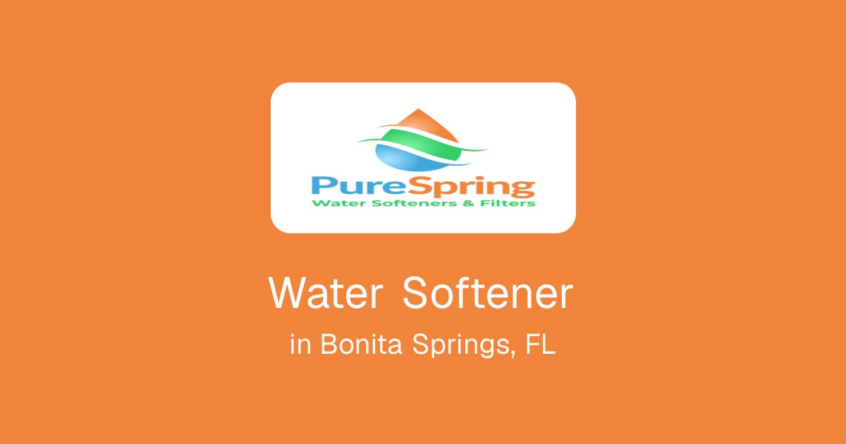 Water Softener in Bonita Springs, FL