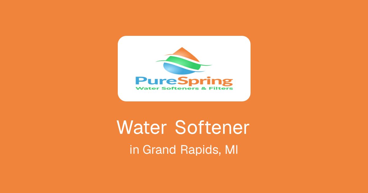 Water Softener in Grand Rapids, MI