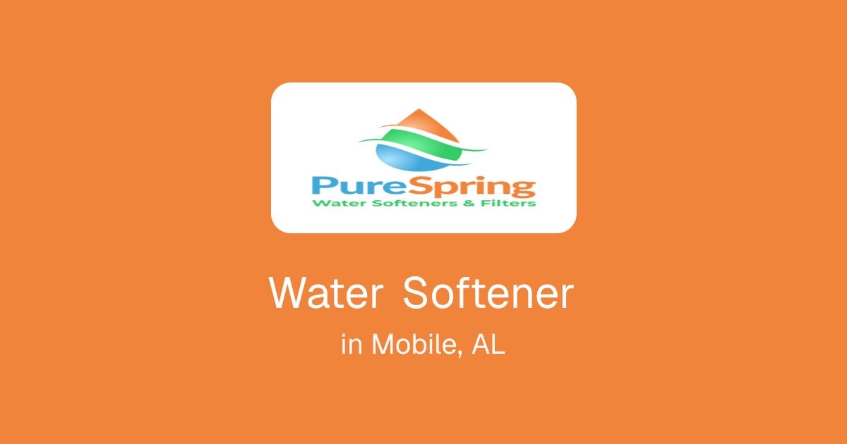 Water Softener in Mobile, AL