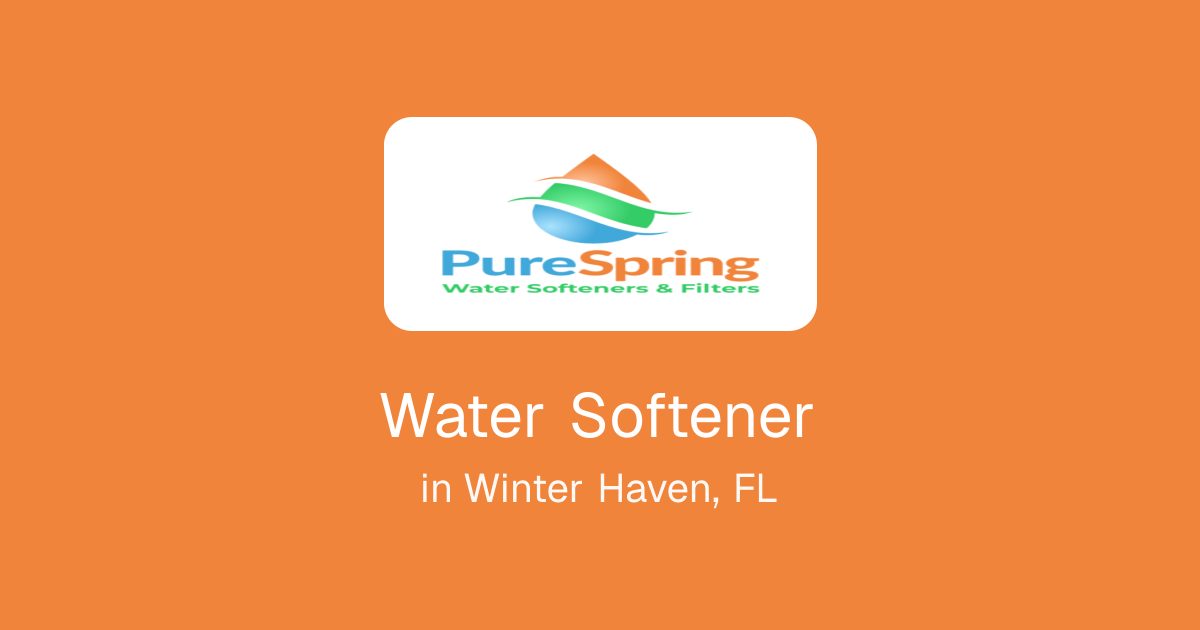Water Softener in Winter Haven, FL